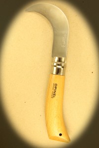 Opinel 10 krum Høstkniv Kr. 200.- incl moms